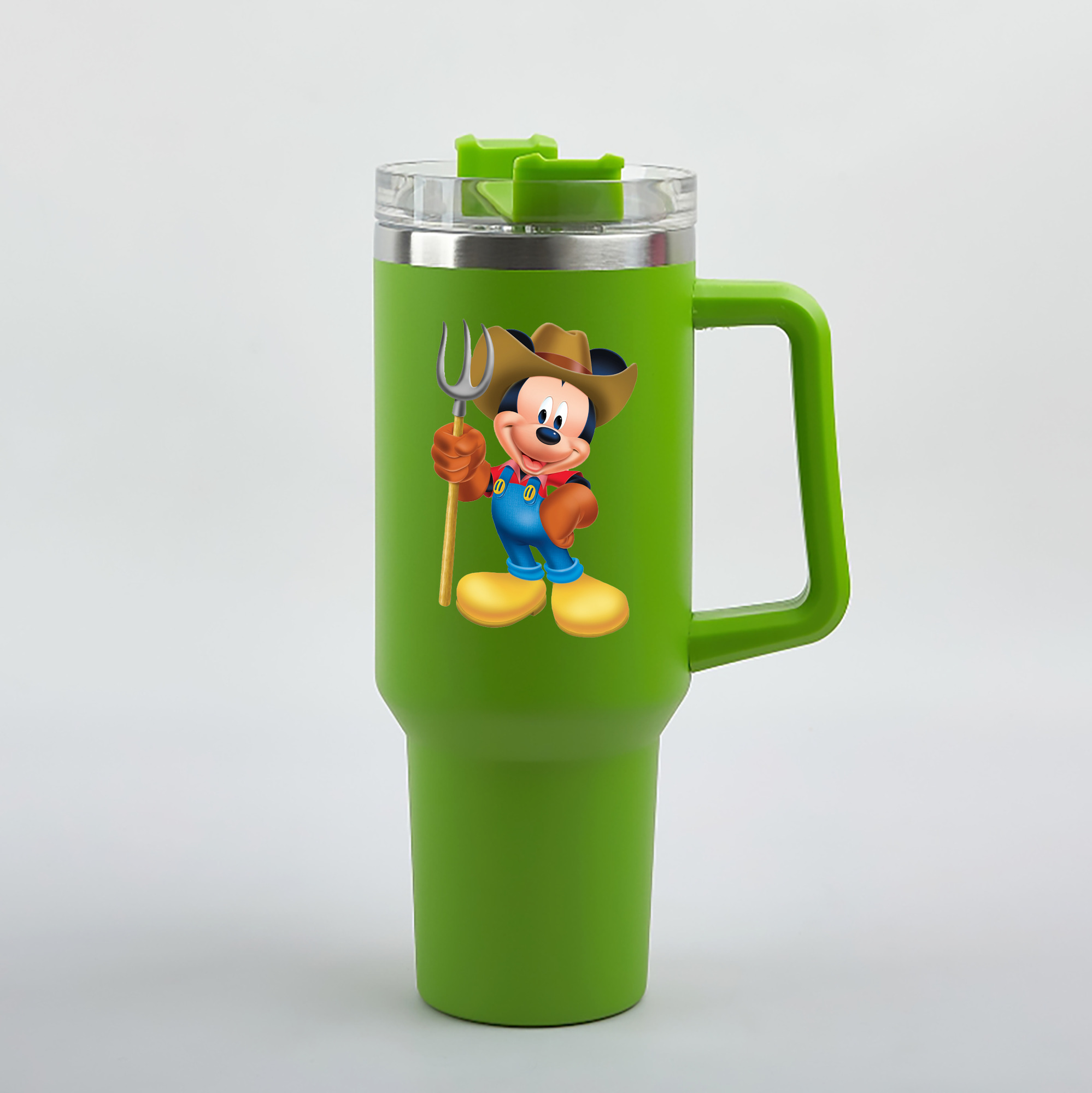 （画像用） ミッキーマウス Mickey Mouse 1200mL車用タンブラー（カラープリント）